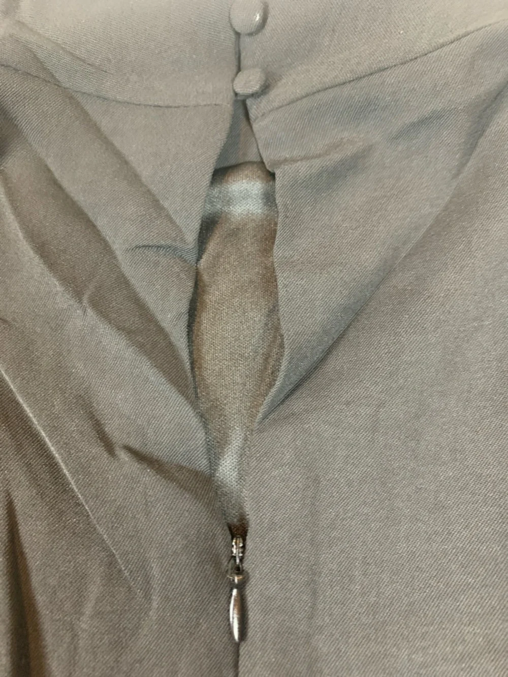 Shop the Mint Black Sleeveless Draped Mini Dress Medium NWOT High Neck